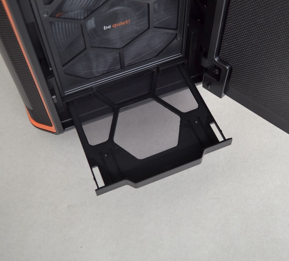 Front dust filter