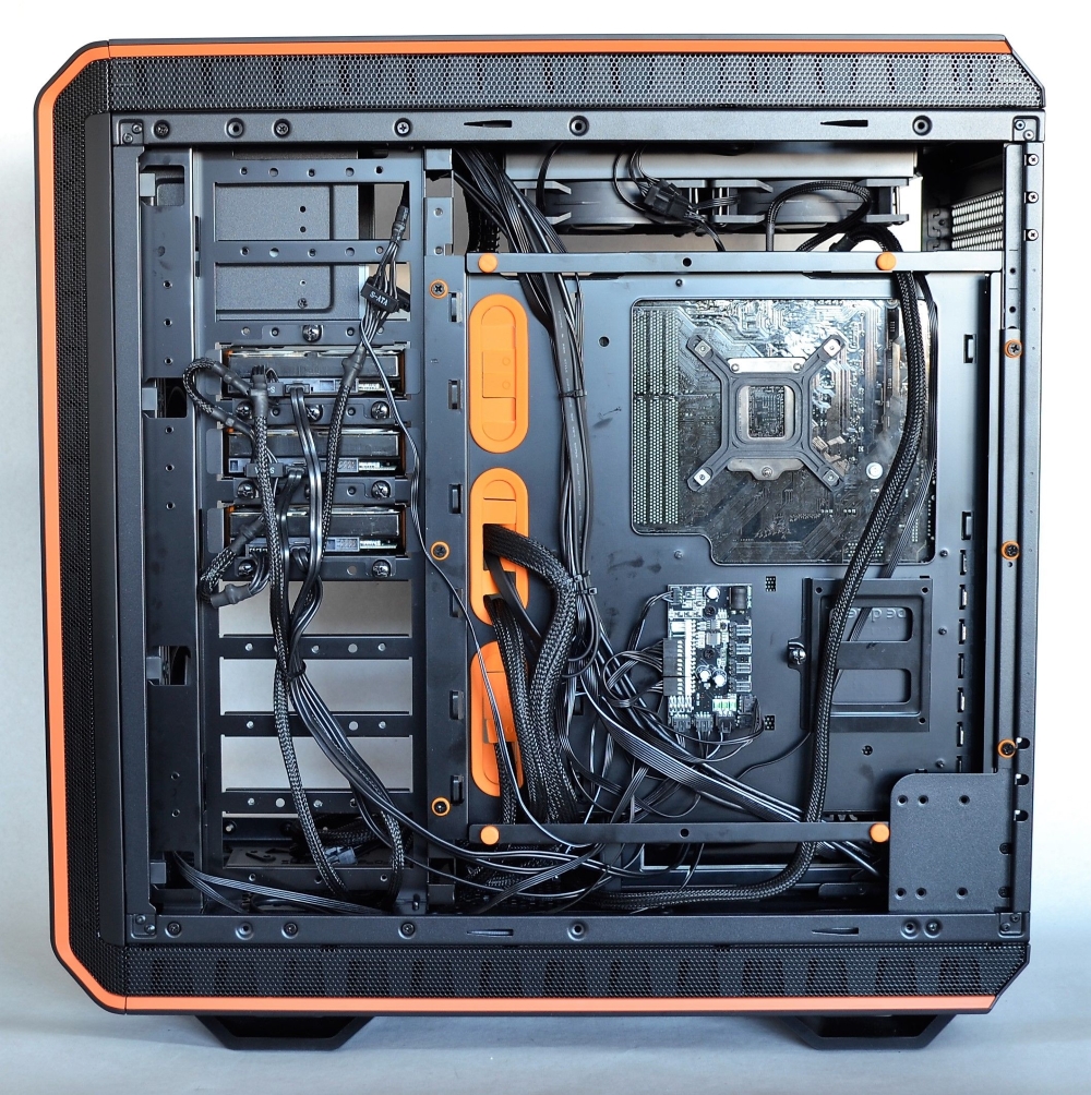 Backside mounting