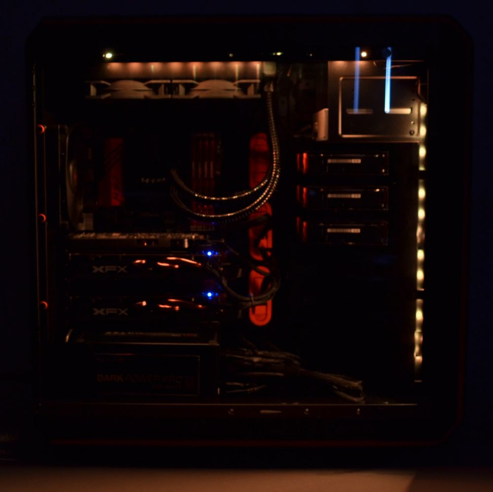 Orange light