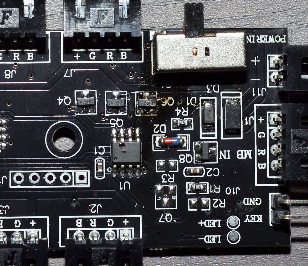 LSB01 Broken PCB