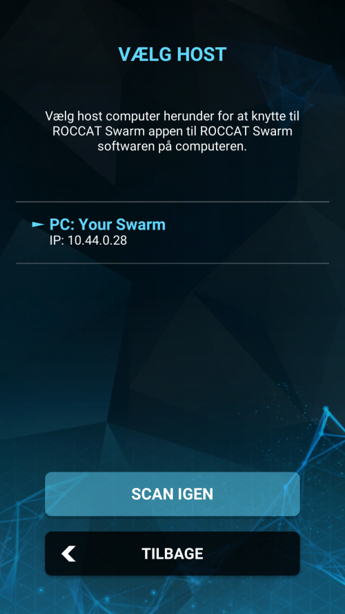 Vælg Swarm