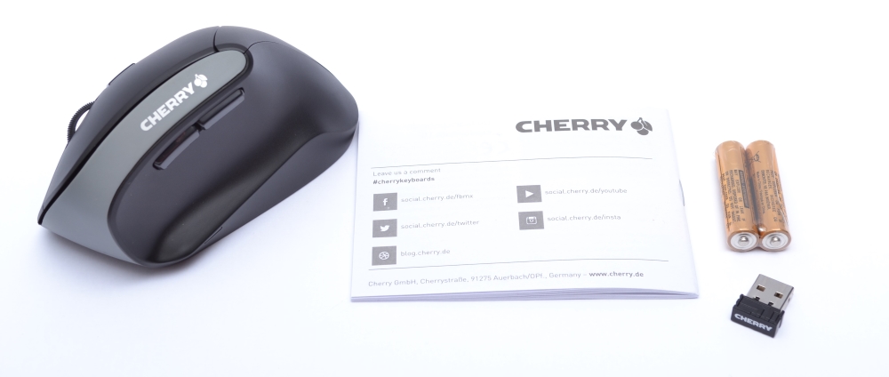 Cherry MW4500 Ergonomic Wireless Mouse