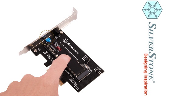 SilverStone ECM21 PCIe NVME Adapter